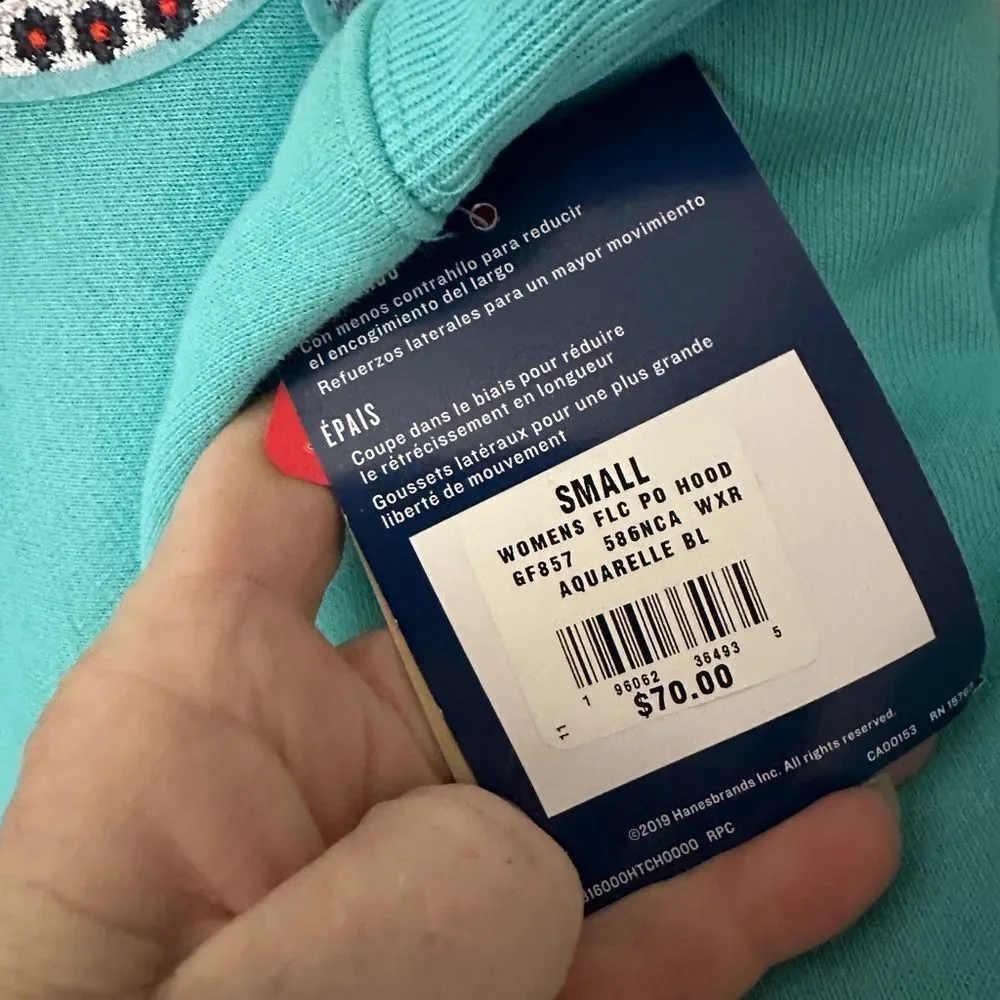 Champion heavyweight Hoodie Logo on front NWT - Picture 2 of 9